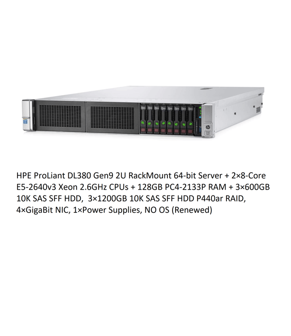 HP ProLiant DL380 Gen9 2Uラックサーバー Amazon.com: HP ProLiant DL380 G9 2U Rack Server - 2 x Intel Xeon